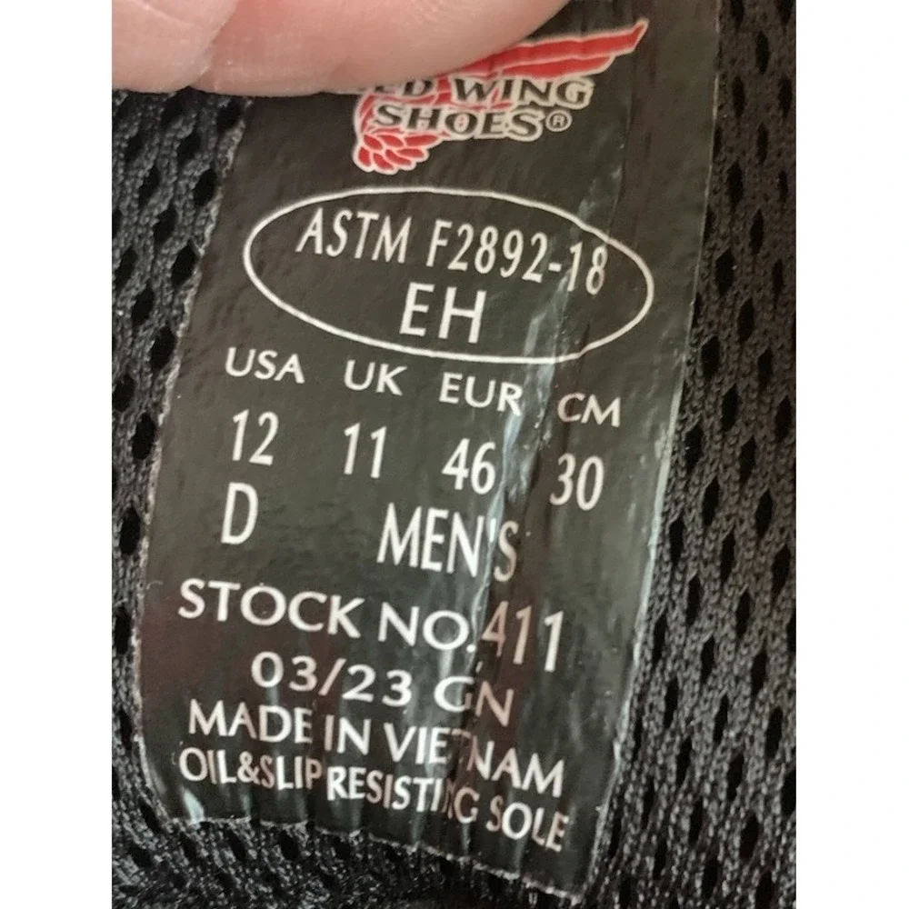 New‎ Red Wing 411 Traction Tred 8
